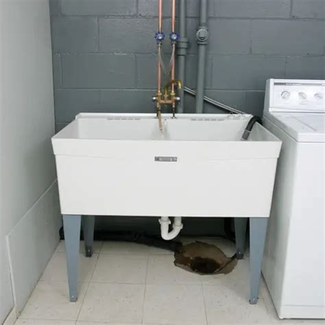 utility sink hookup